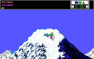 Ski or Die - NES spill (I eske)