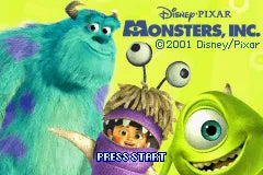 Monsters, Inc. - GBA spill