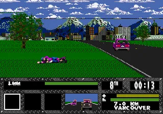 Skitchin' - SEGA Mega Drive spill - Retrospillkongen