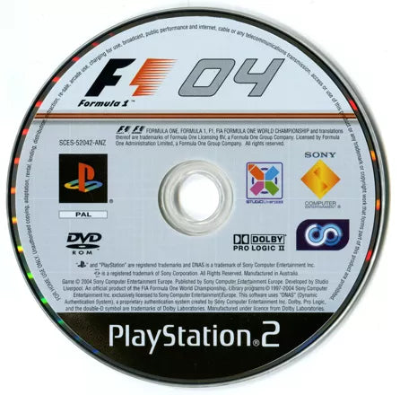 Formula One 04 - PS2 spill - Retrospillkongen