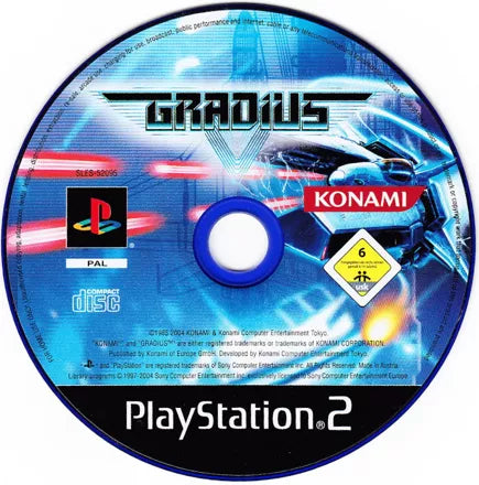 Gradius V - PS2 spill