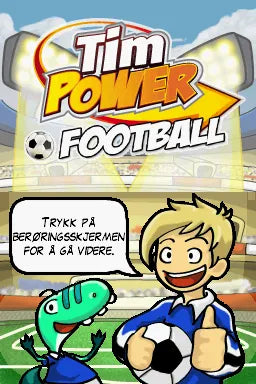 Tim Power Footballer - Nintendo DS spill - Retrospillkongen