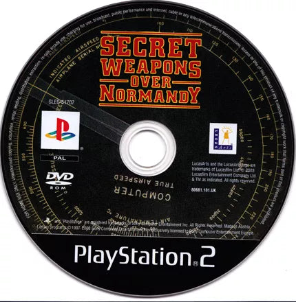 Secret Weapons Over Normandy - PS2 spill