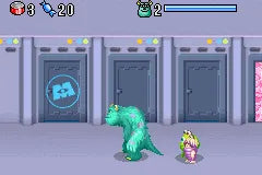 Monsters, Inc. - GBA spill