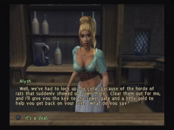 Baldur's Gate: Dark Alliance - Xbox spill