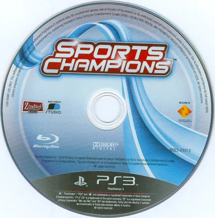 Sports Champions - PS3 spill - Retrospillkongen