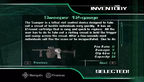 Syphon Filter: Dark Mirror - PSP spill - Retrospillkongen