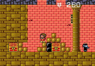 Alex Kidd in the Enchanted Castle - SEGA Mega Drive spill - Retrospillkongen