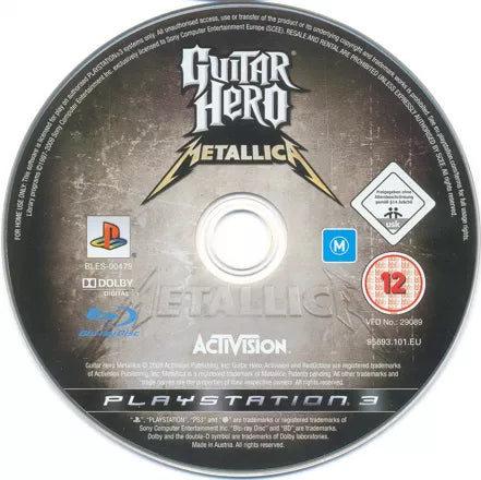 Guitar Hero: Metallica - PS3 spill