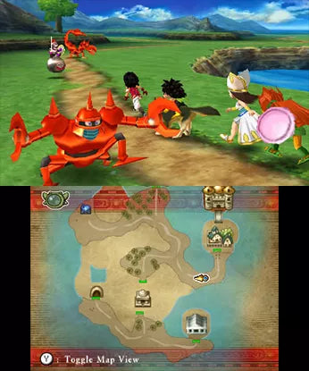 Dragon Quest VII: Fragments of the Forgotten Past - Nintendo 3DS spill - Retrospillkongen