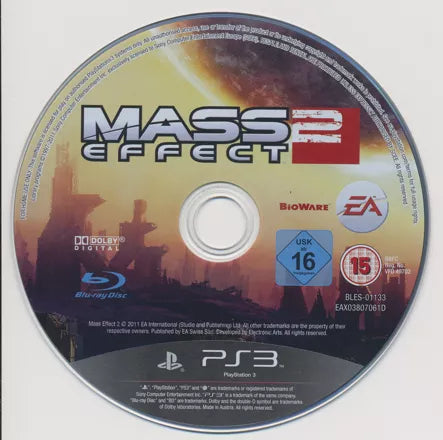 Mass Effect 2 - PS3 spill