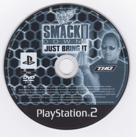 WWF Smackdown! Just Bring It - PS2 Spill - Retrospillkongen