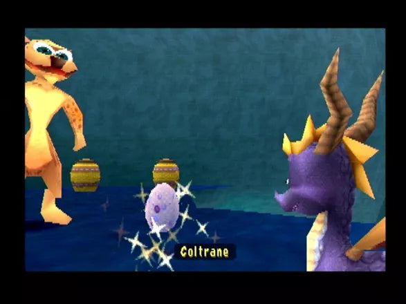 Spyro: Year of the Dragon - PS1 spill - Retrospillkongen