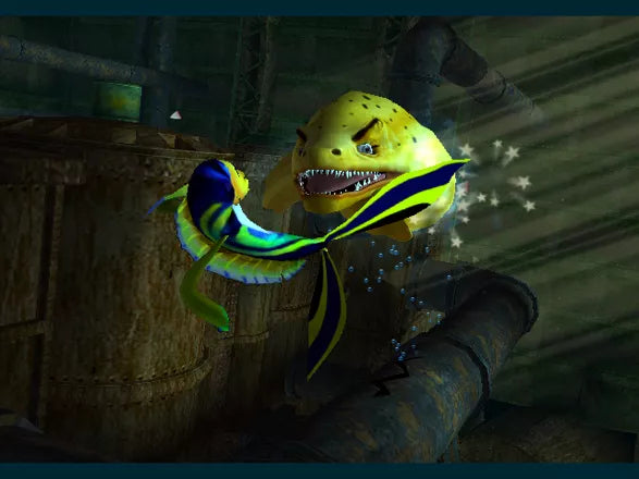 Renovert DreamWorks Shark Tale - PS2 spill - Retrospillkongen