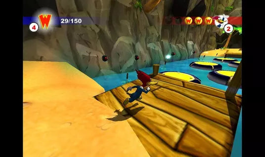 Woody Woodpecker: Escape from Buzz Buzzard Park - PS2 Spill - Retrospillkongen