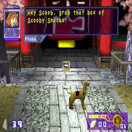 Scooby-Doo and the Cyber Chase - PS1 Spill - Retrospillkongen