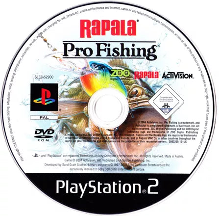 Rapala Pro Fishing - PS2 spill - Retrospillkongen
