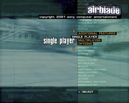 AirBlade - PS2 Spill