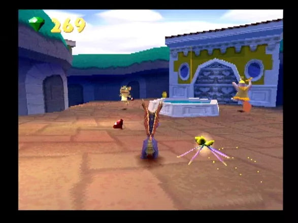 Spyro: Year of the Dragon - PS1 spill - Retrospillkongen