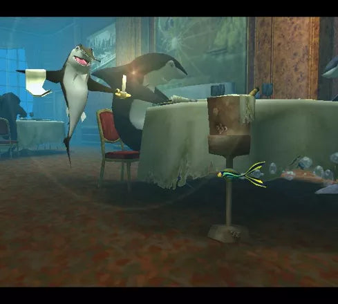 Renovert DreamWorks Shark Tale - PS2 spill - Retrospillkongen