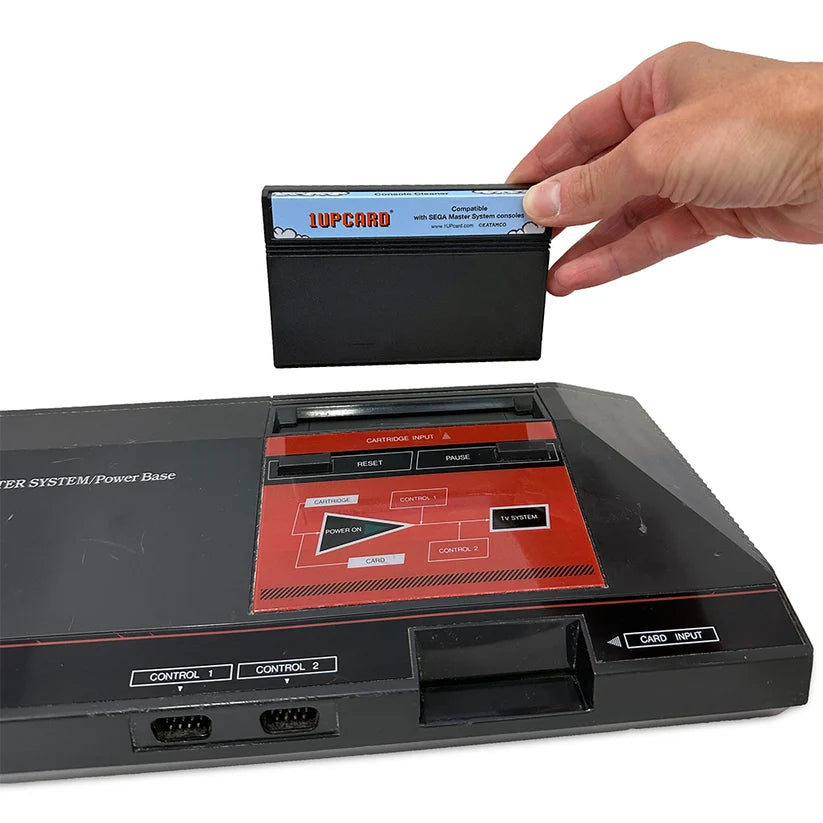 1UPcard Konsollrens til SEGA Master System - Retrospillkongen