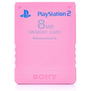Original PlayStation 2 8MB Minnekort Rosa - PS2