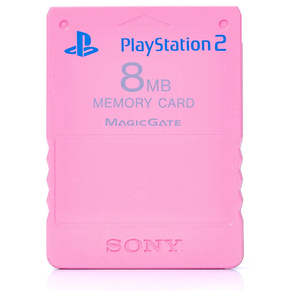 Original PlayStation 2 8MB Minnekort Rosa - PS2