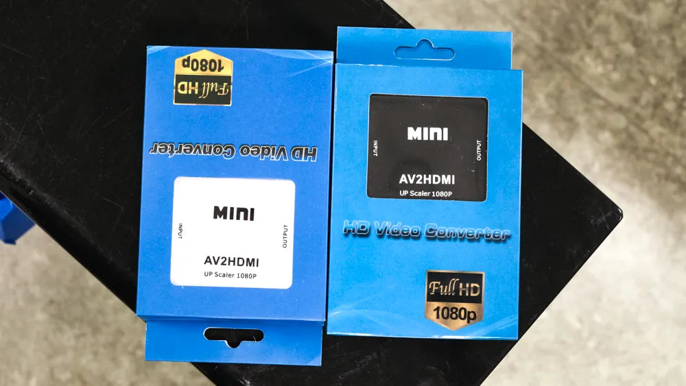Mini AV til HDMI Omformer Adapter - Retrospillkongen