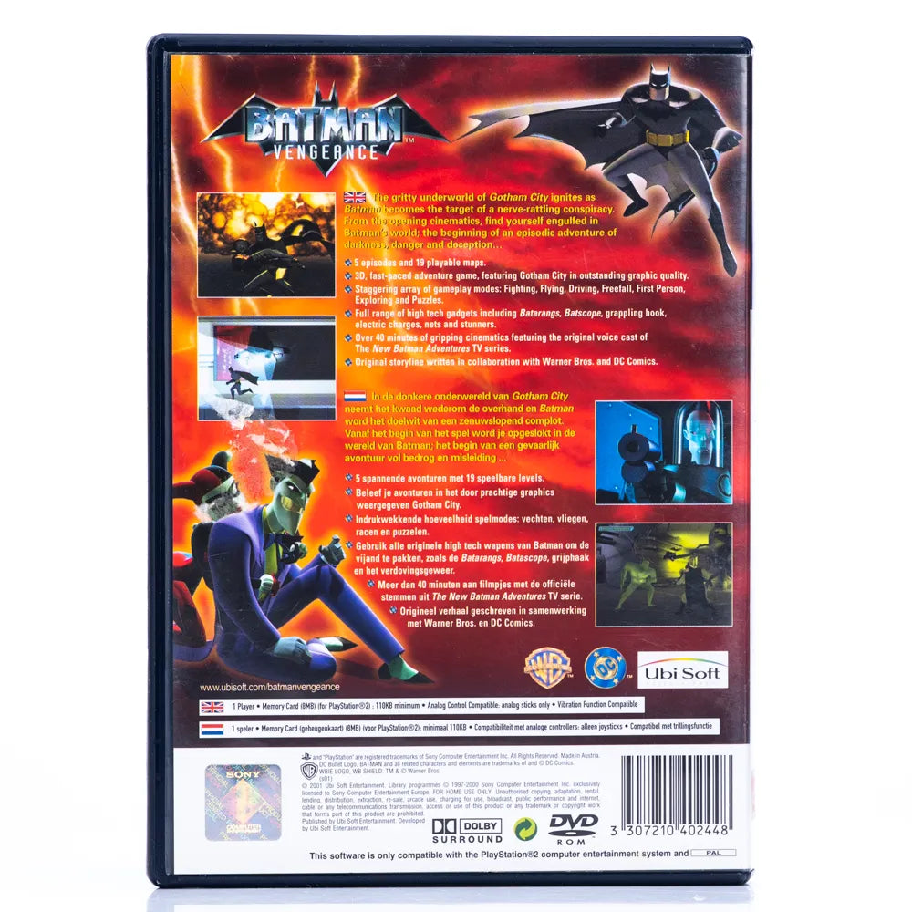 Batman: Vengeance - PS2 spill - Retrospillkongen
