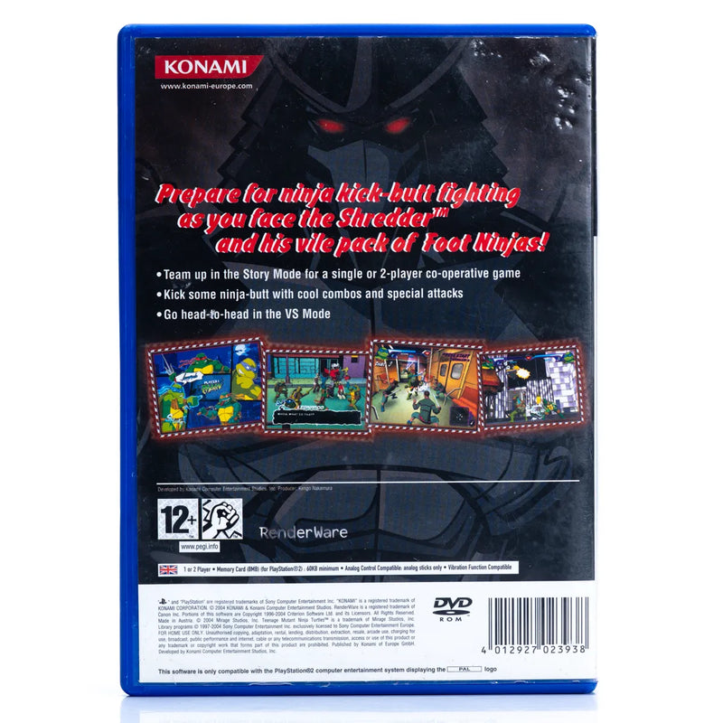 Teenage Mutant Ninja Turtles - PS2 Spill