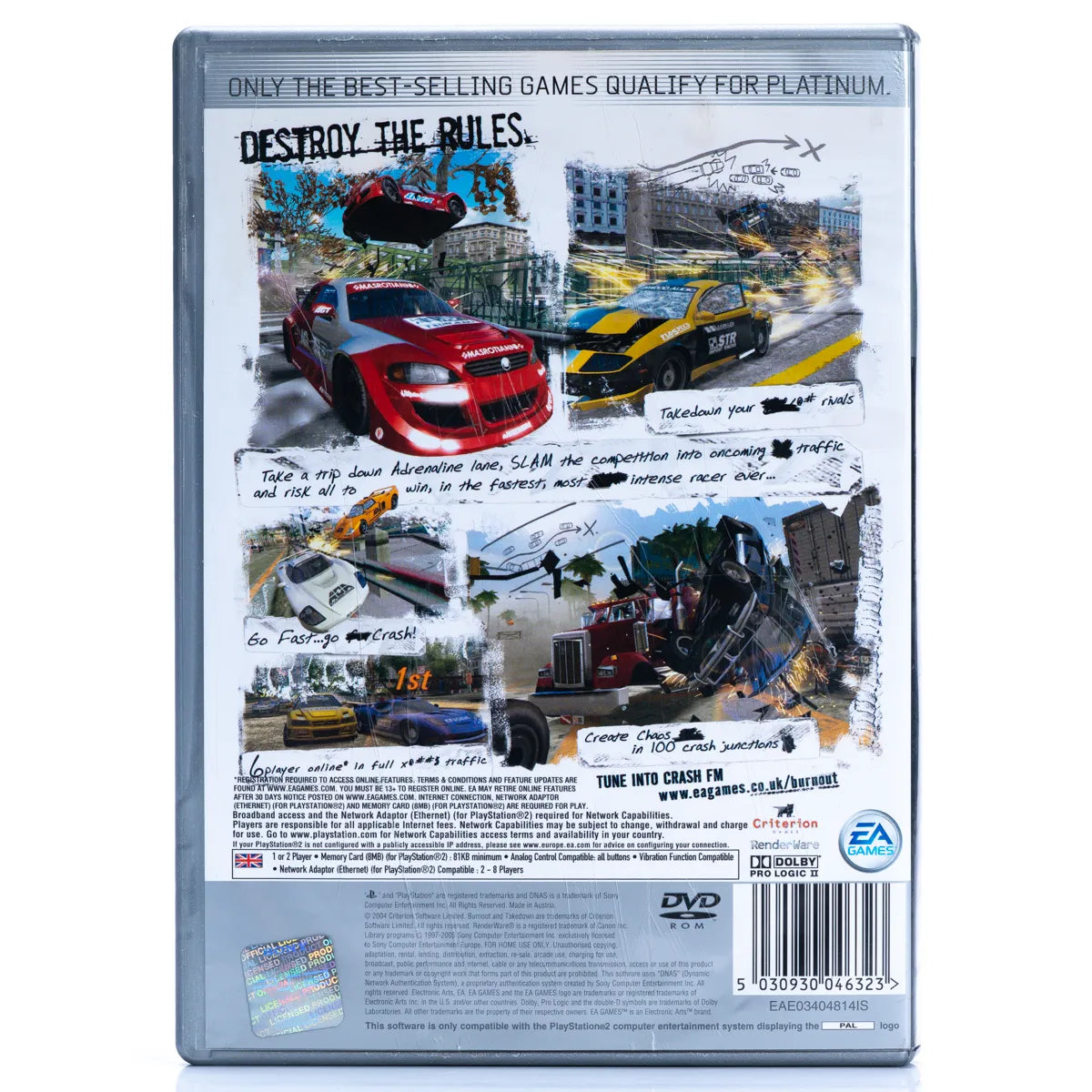 Burnout 3: Takedown - PS2 spill - Retrospillkongen