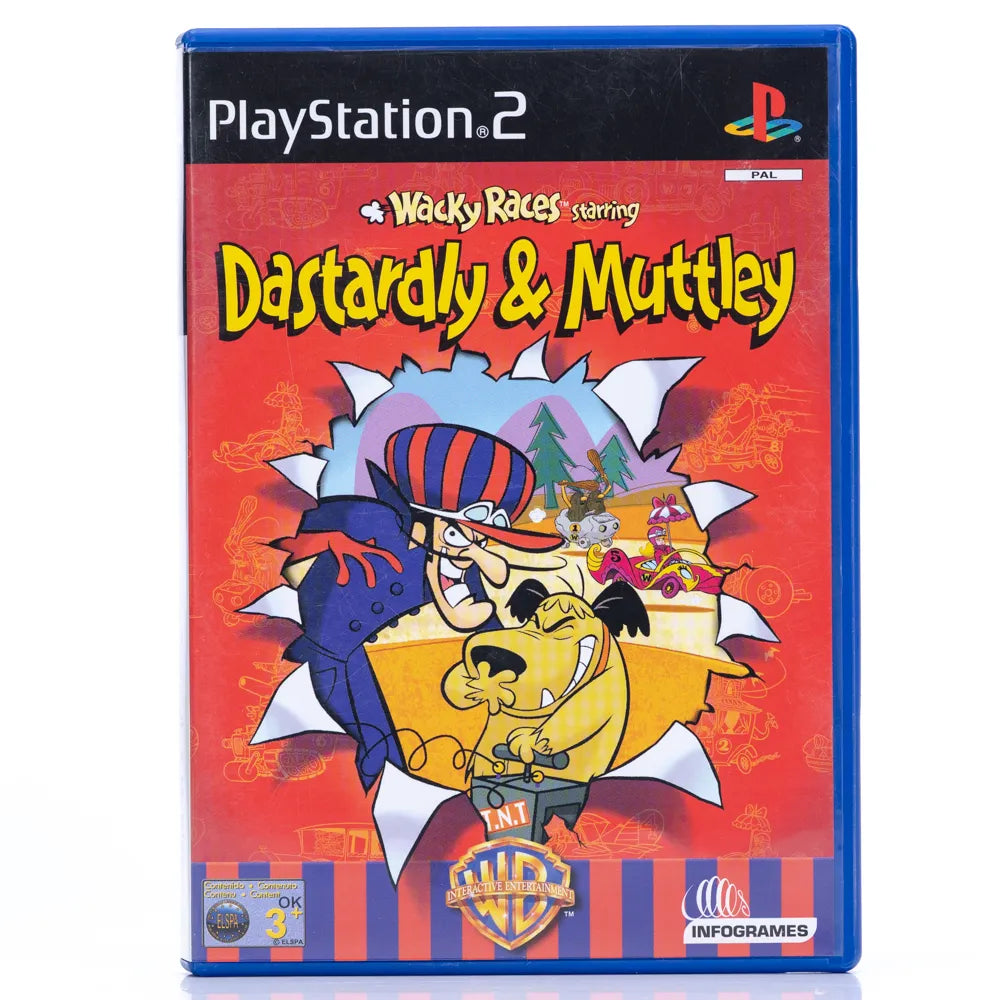 Dastardly & Muttley in Wacky Races - PS2 spill - Retrospillkongen