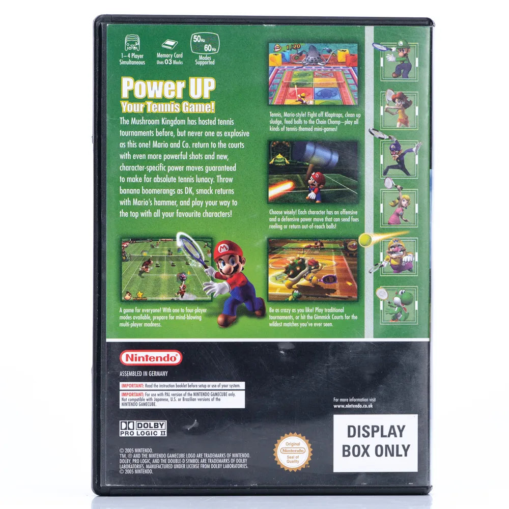 Mario Power Tennis - GameCube spill - Retrospillkongen