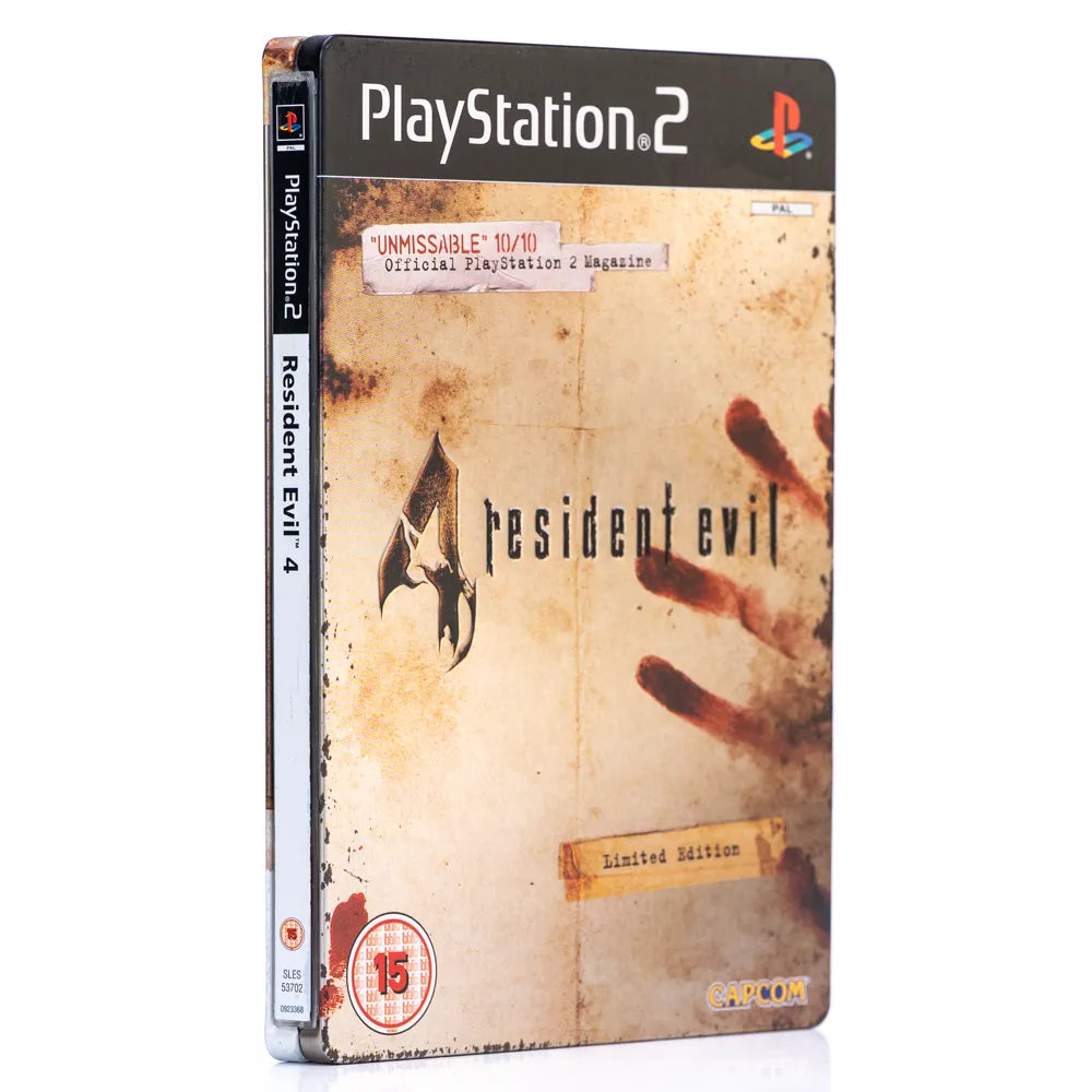 Resident Evil 4 Limited Edition Steelbook - PS2 spill - Retrospillkongen