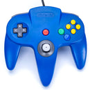Nintendo 64 Blå Håndkontroller i Eske - Retrospillkongen