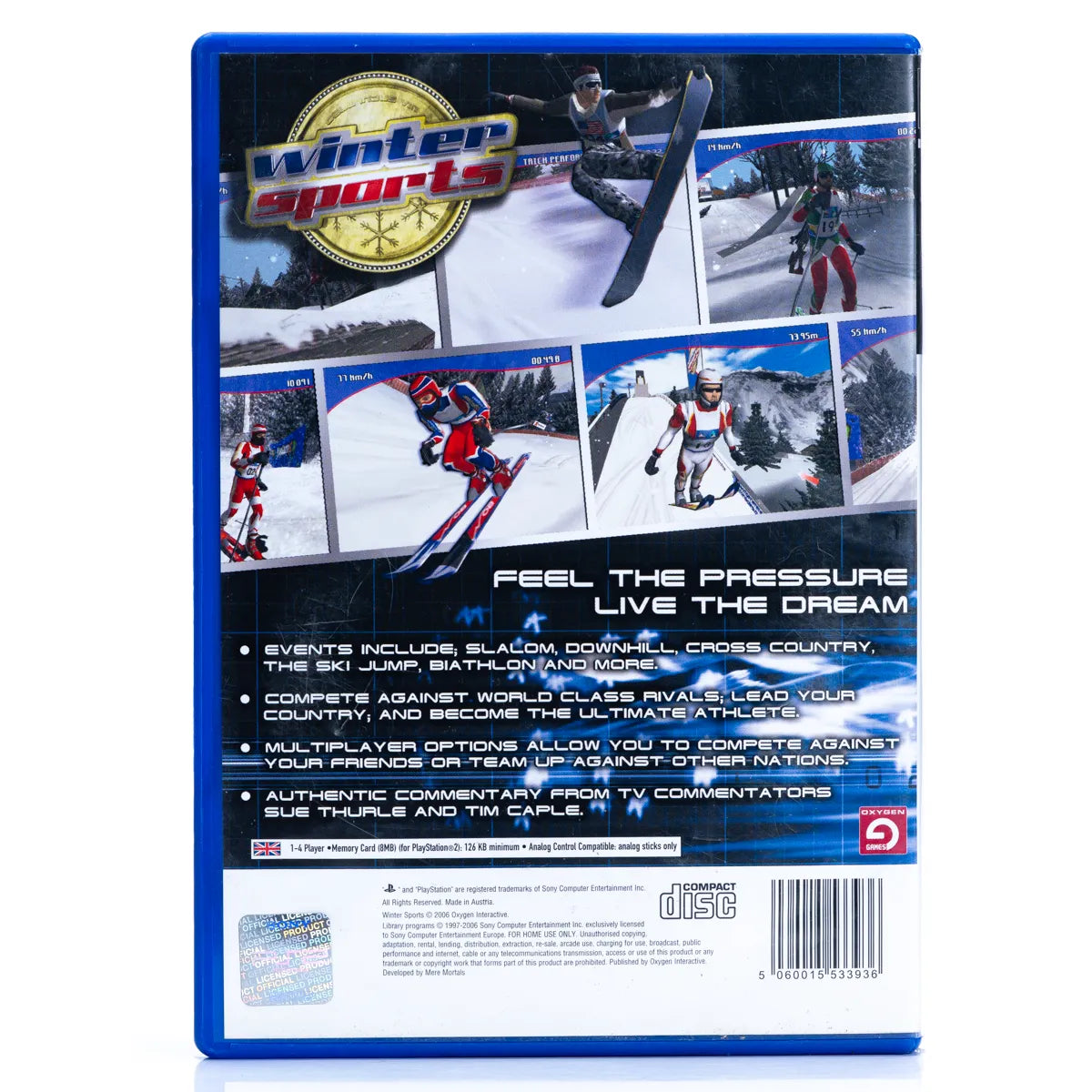 Winter Sports - PS2 spill - Retrospillkongen