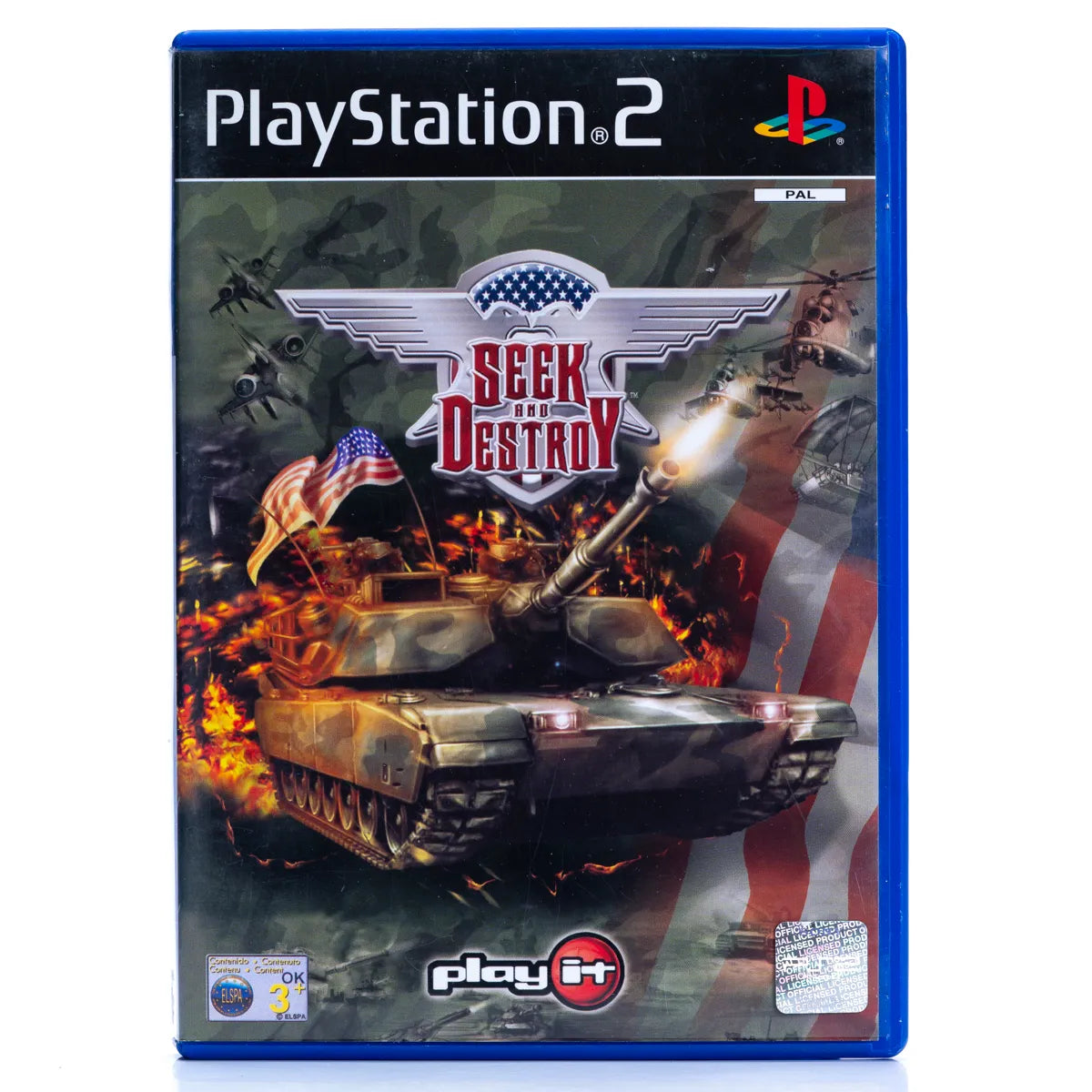 Seek and Destroy - PS2 spill - Retrospillkongen