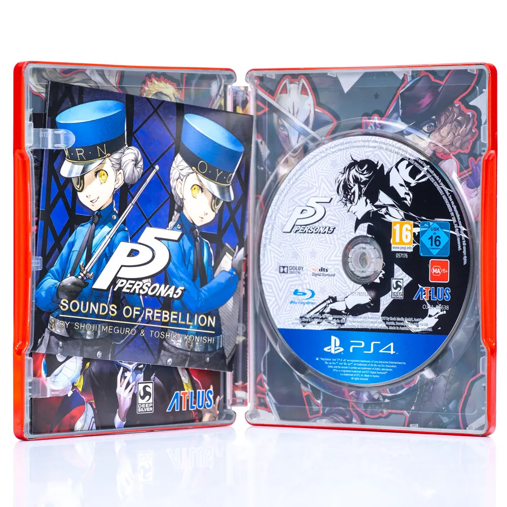 Persona 5 - PS4 Spill (Steelbook) - Retrospillkongen
