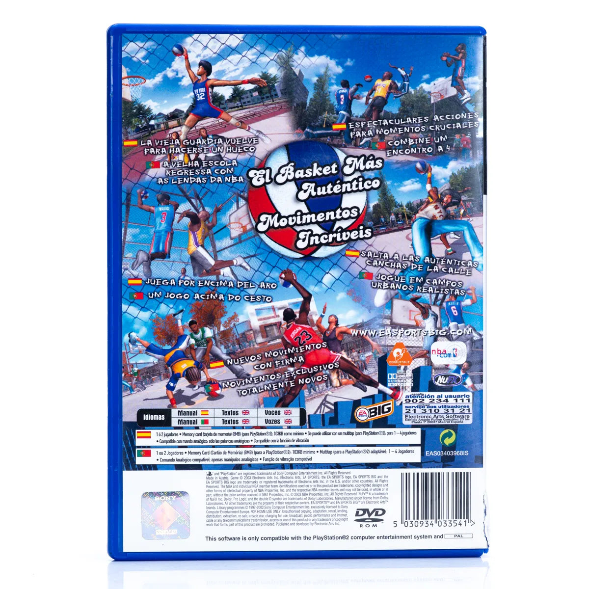 NBA Street Vol. 2 - PS2 spill - Retrospillkongen