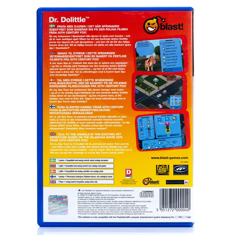 Dr. Dolittle - PS2 spill