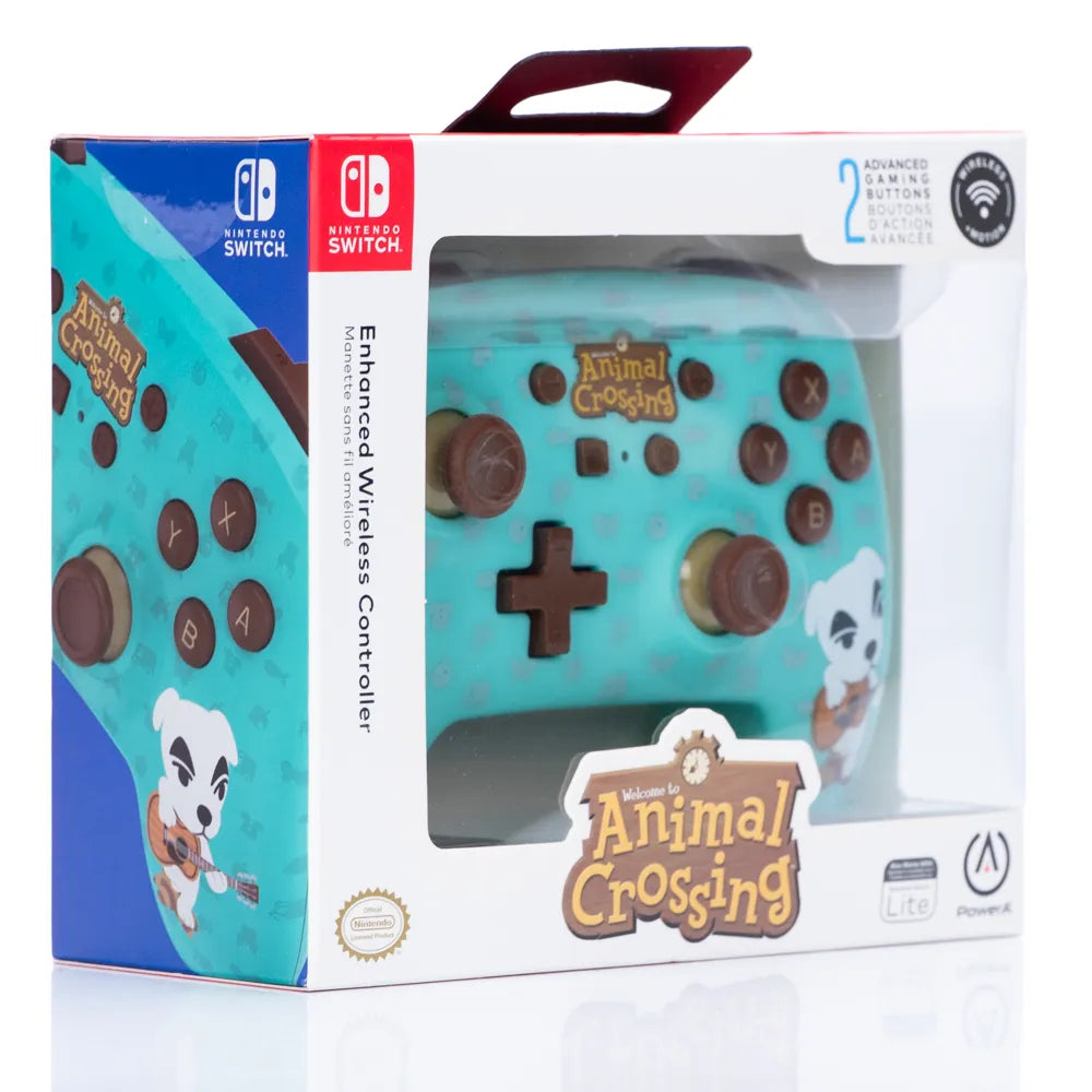 PowerA Animal Crossing K.K Slider Trådløs Kontroller - Switch (Forseglet i Eske) - Retrospillkongen