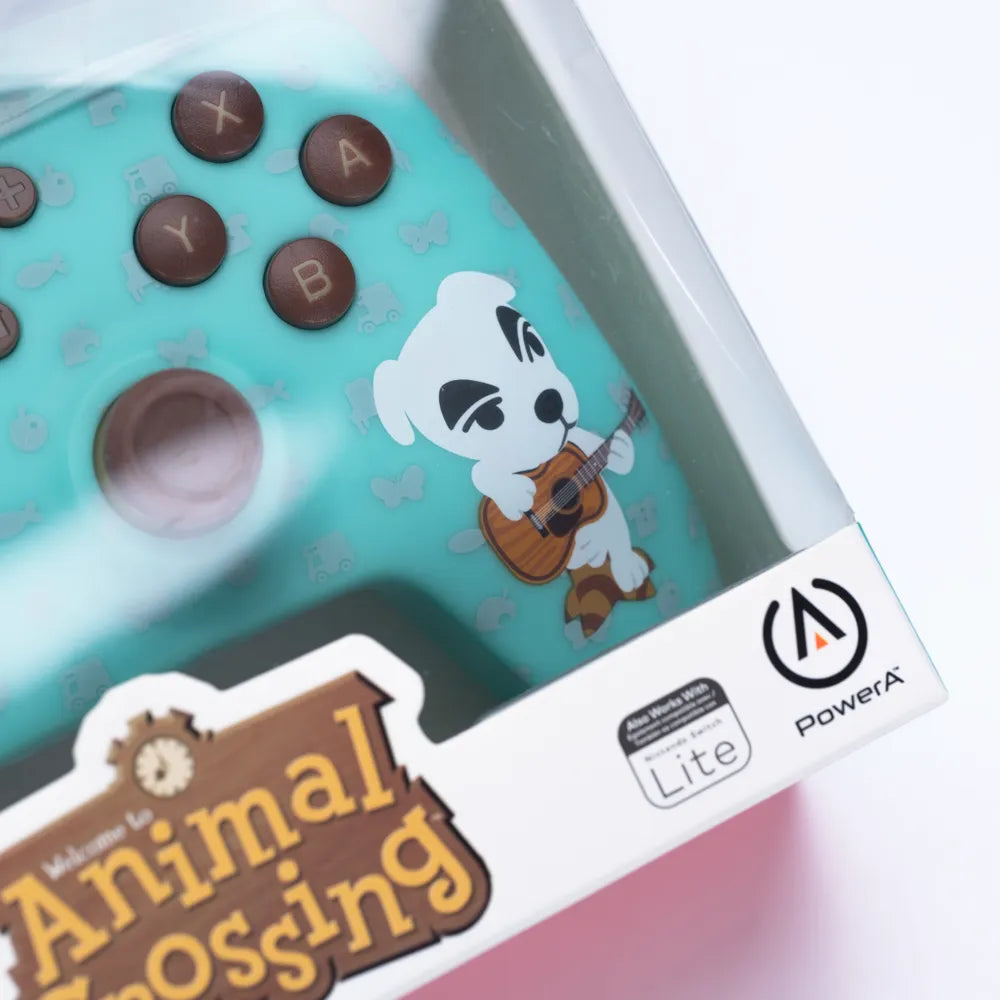 PowerA Animal Crossing K.K Slider Trådløs Kontroller - Switch (Forseglet i Eske) - Retrospillkongen