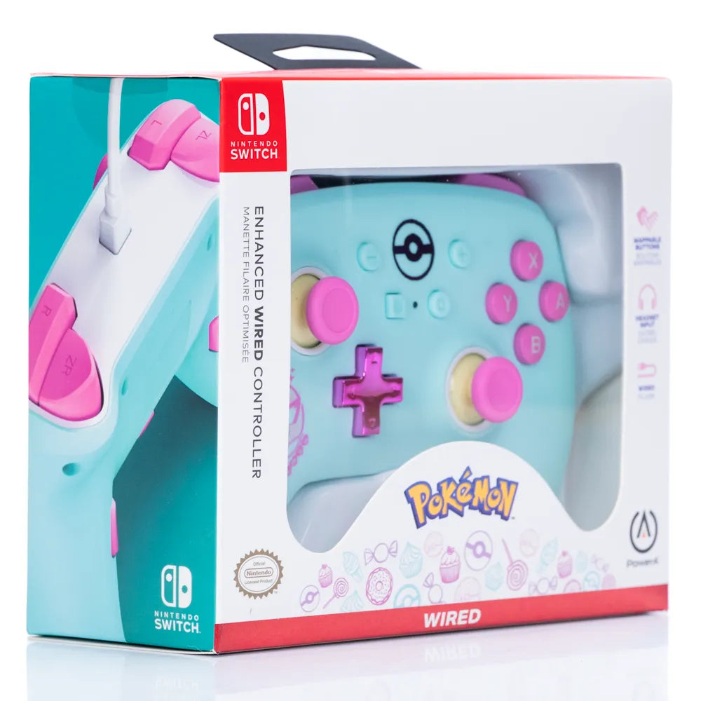 PowerA Pokemon Enhanced Wired Kontroller - Switch (Forseglet i Eske) - Retrospillkongen