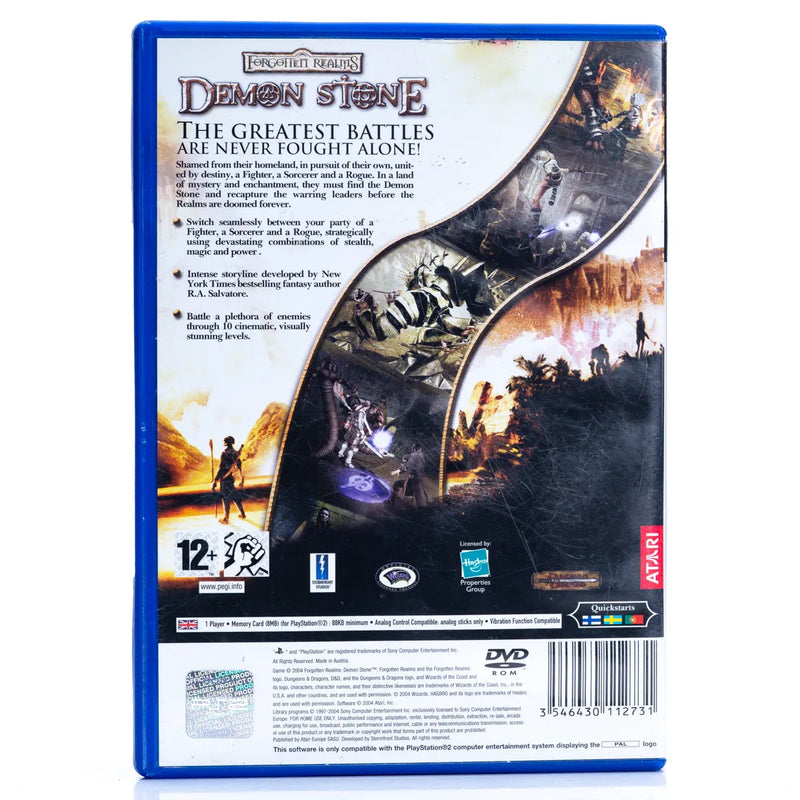 Forgotten Realms: Demon Stone - PS2 spill