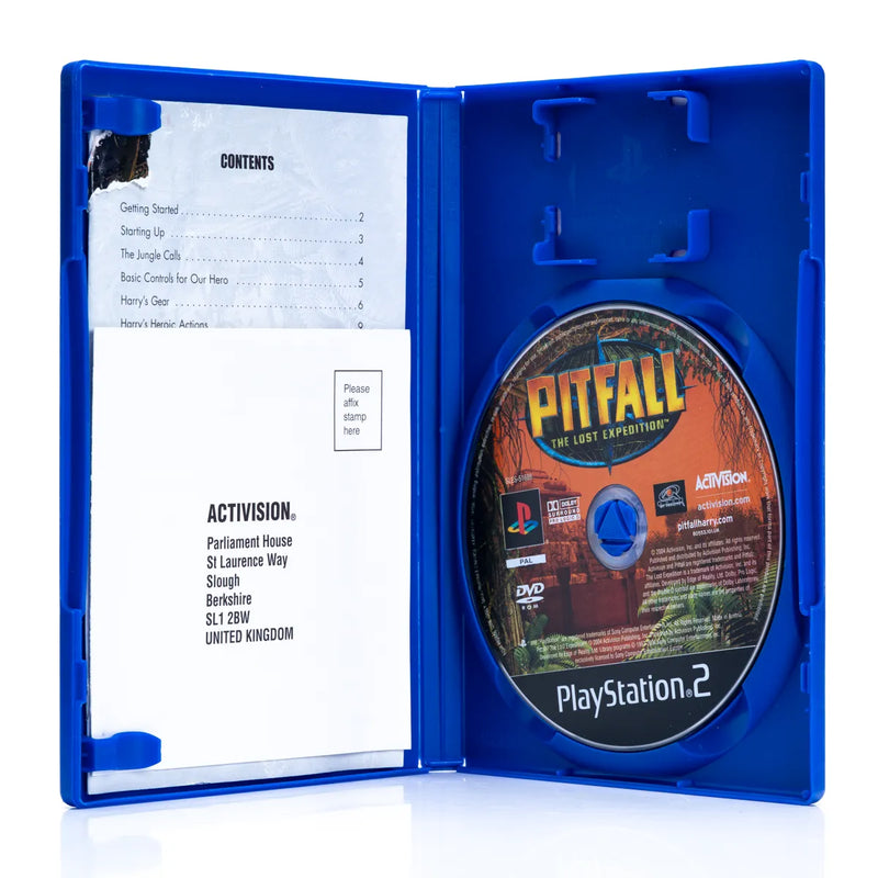 Pitfall: The Lost Expedition - PS2 spill