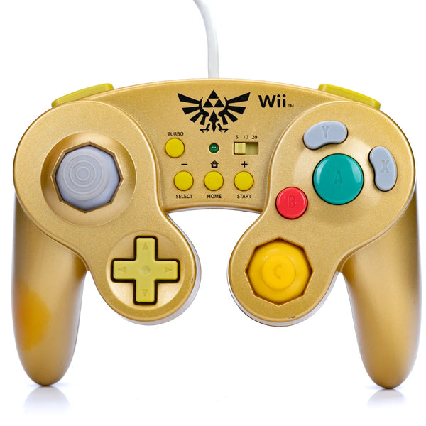 HORI Gold Zelda Kontroller for Nintendo Wii og Wii U