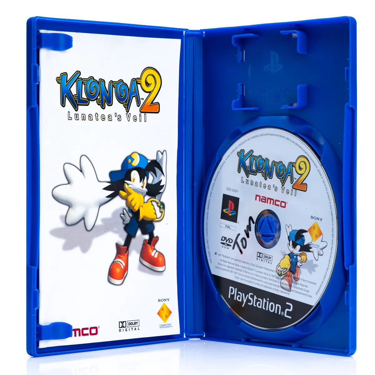 Klonoa 2: Lunatea's Veil - PS2 spill - Retrospillkongen