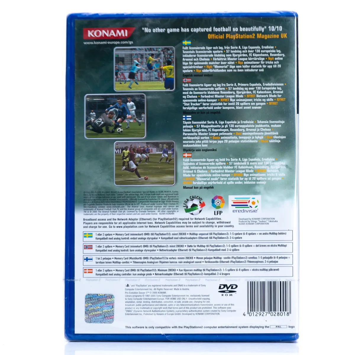 Pro Evolution Soccer 5 - PS2 Spill (Forseglet) - Retrospillkongen
