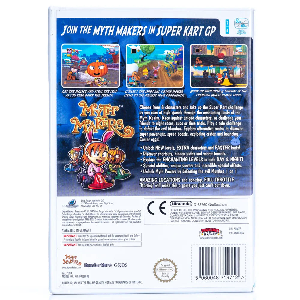 Myth Makers: Super Kart GP - Wii Spill - Retrospillkongen
