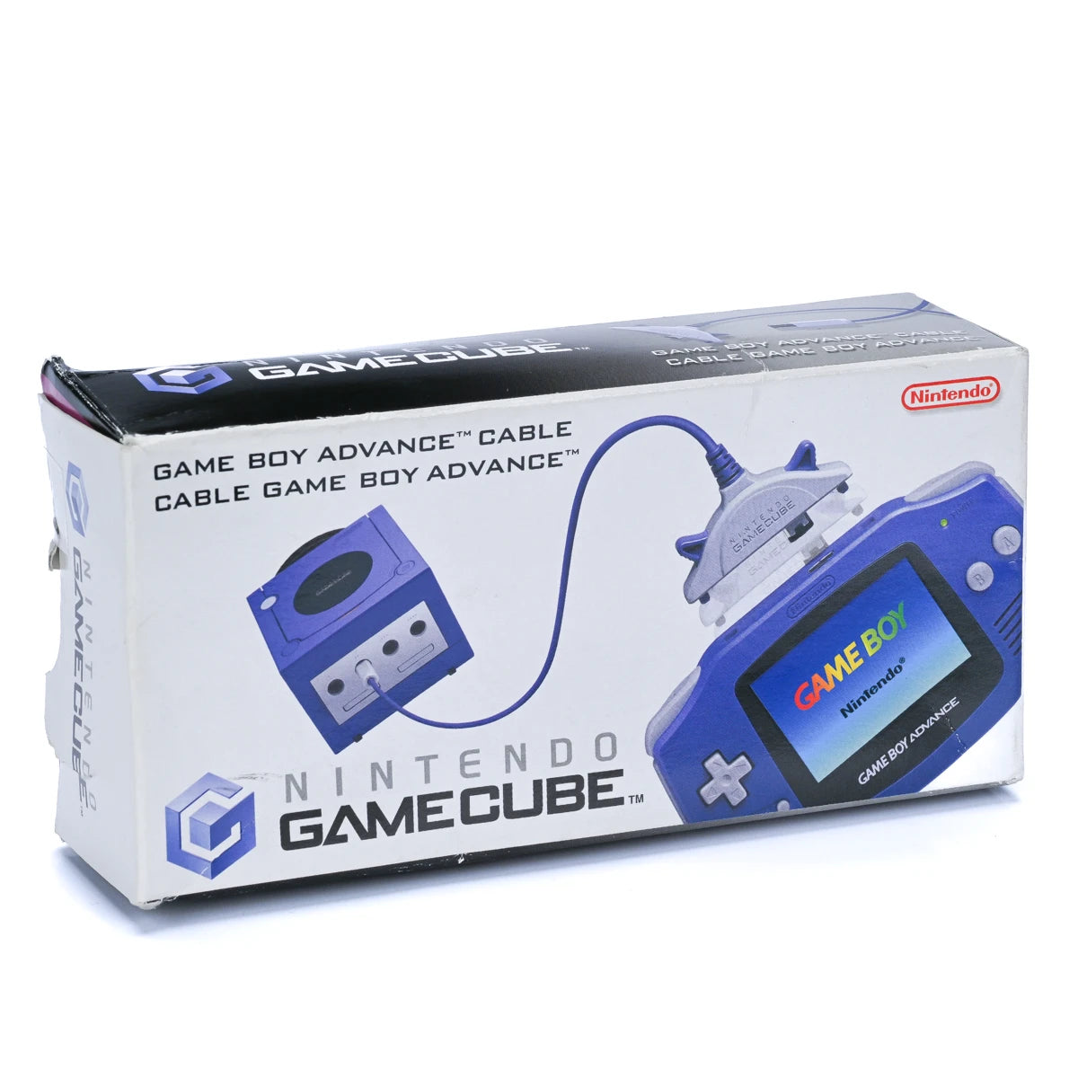 Original Game Boy Advance til GameCube Link Kabel (i eske) - Retrospillkongen